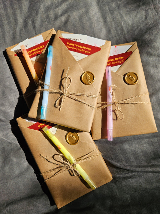 The Vanilla + Dark Chocolate Book Box